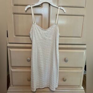 Express White Lace Dress